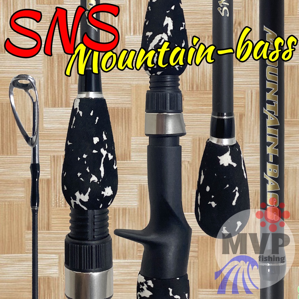 คันเบ็ดตกปลา กราไฟท์ SNS Mountian-Bass