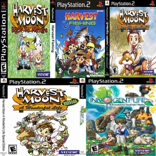 แผ่นเกมส์ PS2 (ส่งไว) Harvest Moon All (USA)