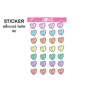 sticker love ตกเเต่ง