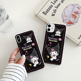 Kuromi เคสไอโฟน 11 promax 8 พลัส cute 7 8 plus se2020  iPhone 11 14 12 13 pro max phone case Xr Xs X max เคส นิ่ม