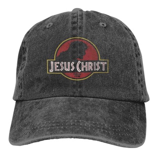 ใหม่ล่าสุด เสื้อกันหนาว ผ้ายีน พิมพ์ลาย My Favorite Jesus Dinosaur Movie Christian Jurassic God ปรับได้ GT