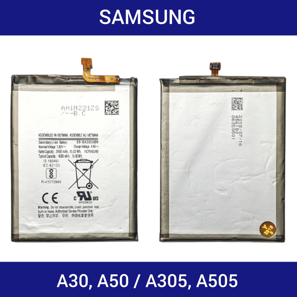 แบตเตอรี่ | Samsung Galaxy A50, A30s, A30, A20,A50s, A305, A505 | EB-BA505ABU| Phone Battery | LCD MOBILE