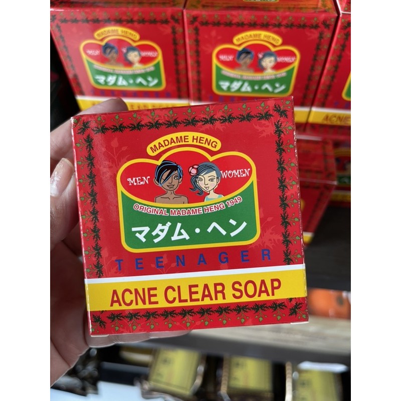 มาดามเฮง แอคเน่เคลียร์  Soap 150 กรัม 1 ก้อน