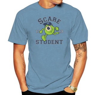 เสื้อยืดผ้าฝ้ายพิมพ์ลายแฟชั่น เสื้อยืดแขนสั้น พิมพ์ลาย Fifth Sun Monsters Inc Mike Scare สําหรับผู้ชาย