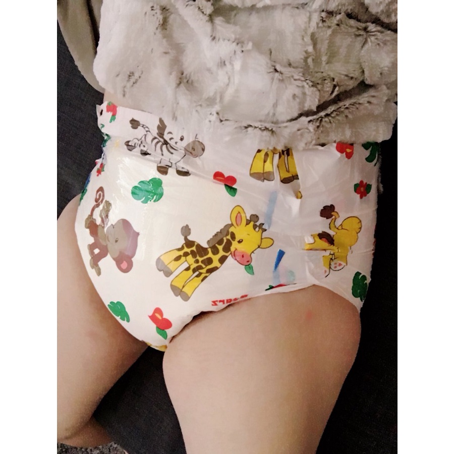 ABDL DDLG (ส่งจากประเทศไทย) Diaper ผ้าอ้อมแฟนซี สำหรับ ABDL รุ่น D51 Rearz Safari