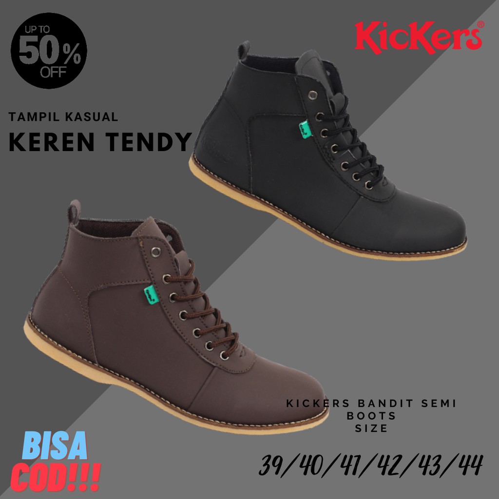 Kickers bandit Boots casual Official original รองเท้าบูทผู้ชาย