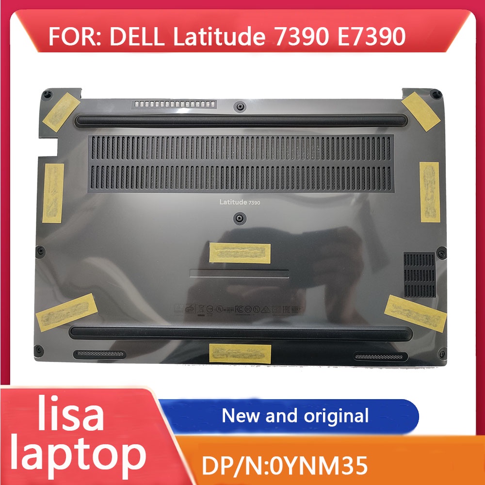 ฝาครอบล่าง Dell Latitude 7390 E7390 เคสด้านล่างฝาหลัง 0YNM35 ใหม่
