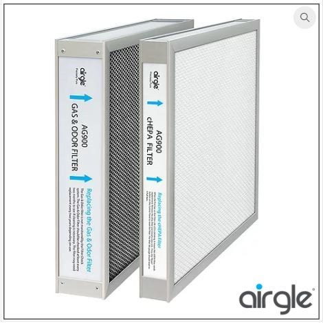 Airgle AG900 Filter Set - cHEPA Filter + Gas & Odor Filter