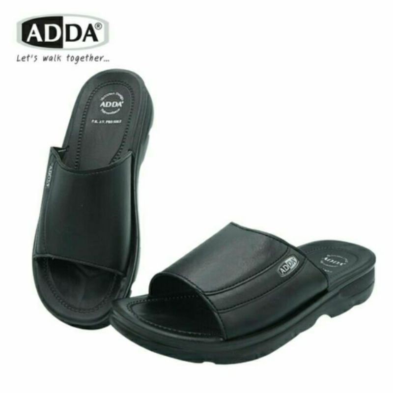 Hot item  ส่งไว!!! ราคาถูกที่สุด!!! ของแท้  %!!! ADDA รองเท้า PU แบบสวมพื้นหนา 7C01 ไซส์  : 39 – 45 ราคา ถูกที่สุด ดีลบีเคเค