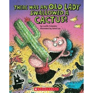 มือ1 พร้อมส่ง THERE WAS AN OLD LADY WHO SWALLOWED A CACTUS!