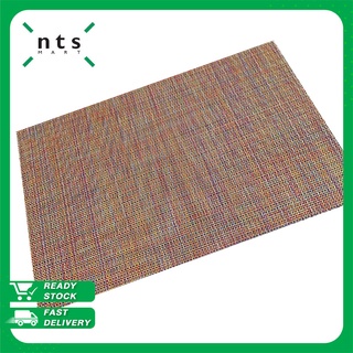 PRIMO Place Mat แผ่นรองภาชนะ แผ่นรองจาน แผ่นรองแก้ว พรมปูโต๊ะ พรม PVC รุ่น -PM300450-58