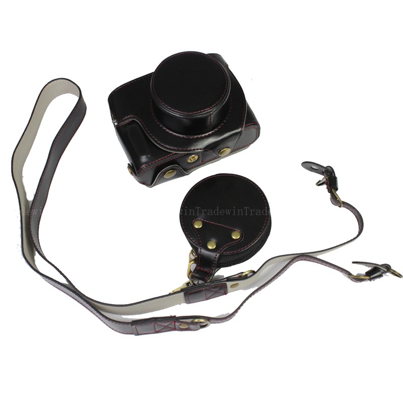 Fujifilm XE4 X-E4 กระเป๋ากล้องหนังหรูหราสําหรับ Fujifilm XE4 X-E4 พร้อมเลนส์ 27 มม./fm2.8