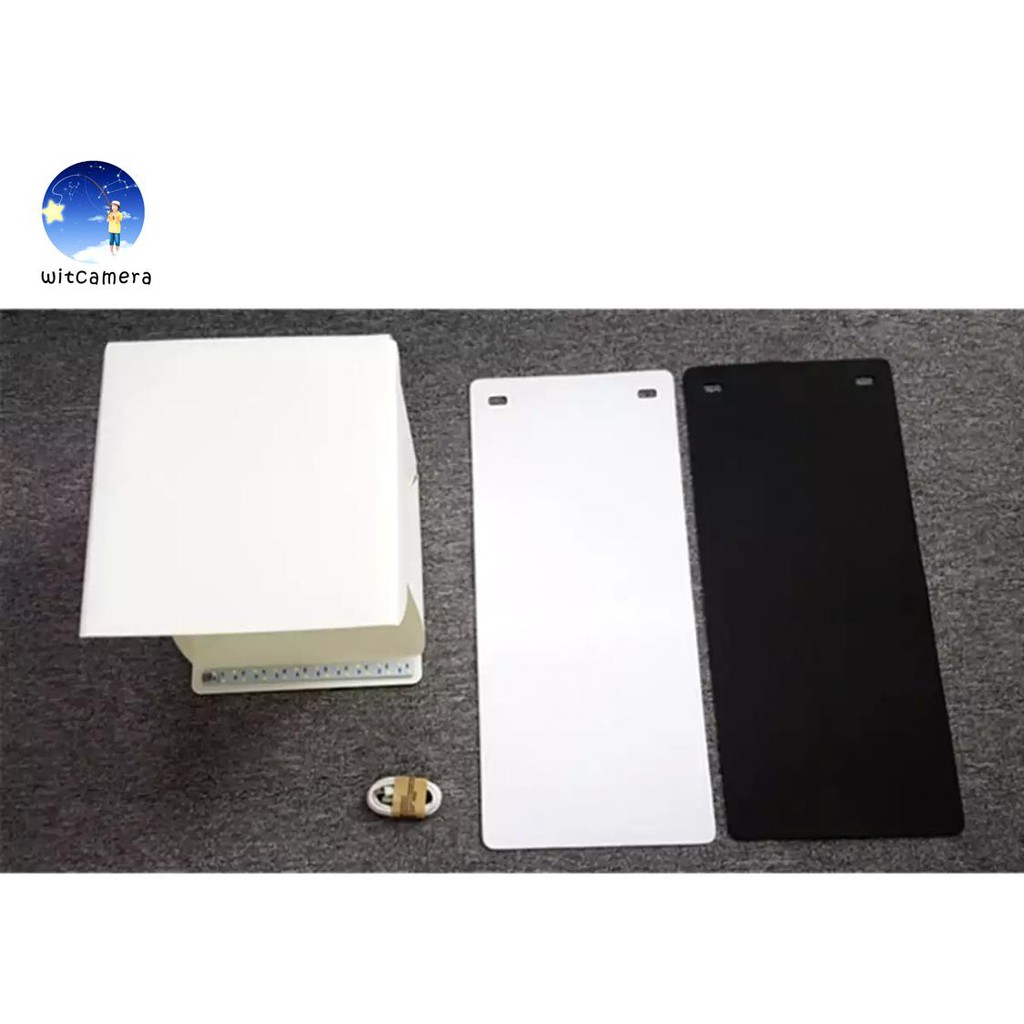 สตูดิโอถ่ายภาพ กล่องถ่ายภาพ แบบพกพา Light Room Photo Studio 9 inch (24cm) Photography Lighting Tent Kit Mini Cube Box