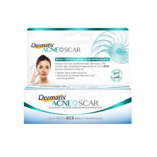 Dermatix Acne Scar Gel 5 g เจลลบรอยแผลเป็น จากสิวอักเสบ สิวหลุม สิวนูน รอยด่างดำ จำนวน 1 หลอด