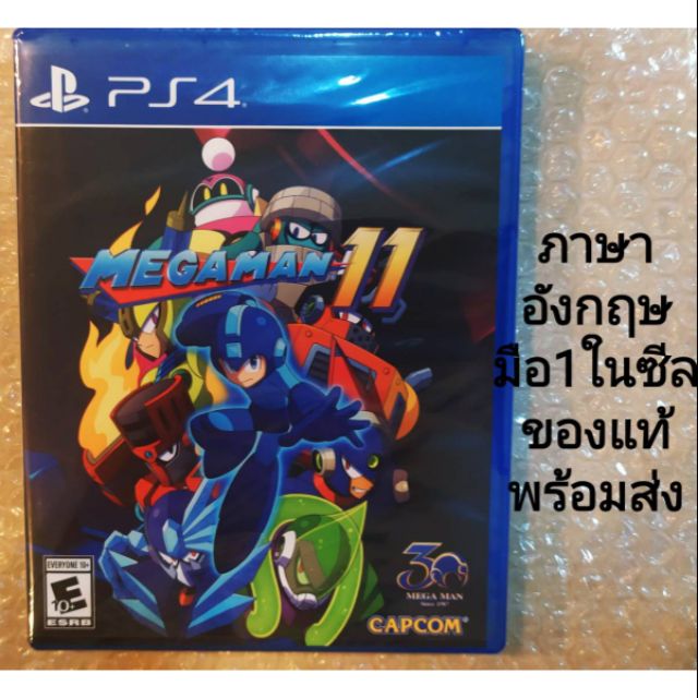 มือ​1​ MEGAMAN​ 11 ภาษาอังกฤษ​ PS4 ENGLISH​ PLAYSTATION​ 4 MEGA​ MAN​ MEGAMAN11 ROCKMAN MAN11 ROCKMA