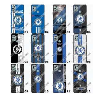 CHELSEA เชลซี เคสสกรีน  infinix HOT 8 infinix HOT 10 ลายฟุตบอลเชลซี