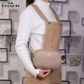 Coach คาดเอว สะพายได้ พรีเมี่ยม ปั๊มทุกจุด พร้อมส่ง