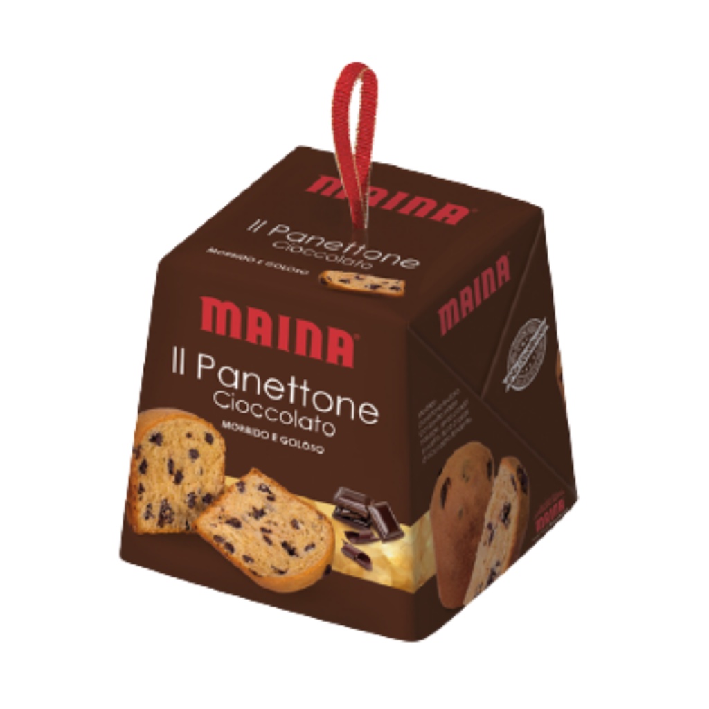 ไมย์น่า ปาเน็ตโทน รสช็อคโกแลต จากอิตาลี 100 กรัม - Chocolate Panettone 100g Maina brand from Italy