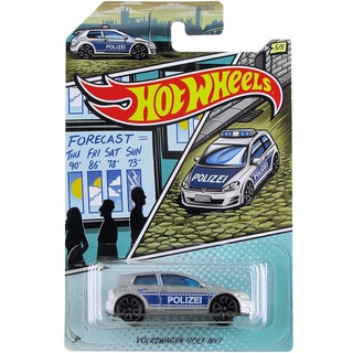 Hot Wheels International Police Cars Series #5/5 Germany Polizei Volkswagen Golf MK7