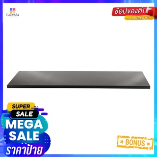 แผ่นชั้นอะคริลิค STACKO 90x24x1.8 ซม. สีดำACRYLIC WALL SHELF STACKO 90X24X1.8CM BLACK