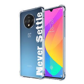 เคส สำหรับ OnePlus 7T Anti-Shock Protection TPU Case [Never Settle]