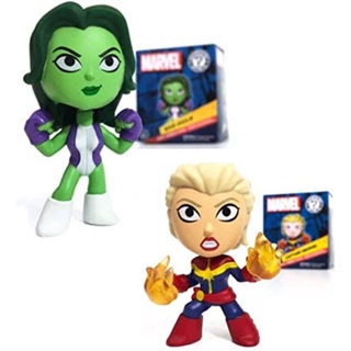 Funko Marvel Mystery Minis Vinyl Bobble Head (Sealed) She Hulk / Captain Marvel