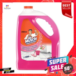 น้ำยาทำความสะอาดพื้น MR.MUSCLE FLORAL PERFECTION 5,000 มล.FLOOR CLEANER MR.MUSCLE FLORAL PERFECTION 5,000ML