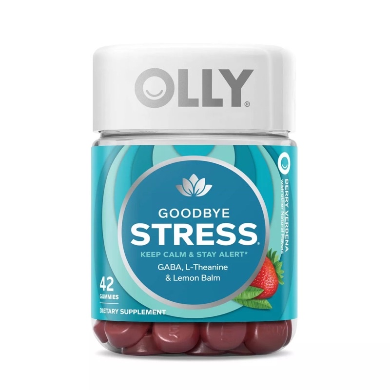 💯ของแท้💯 กัมมี่คลายความตึงเครียด OLLY Goodbye Stress