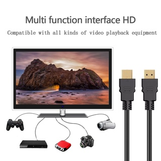 สายHD TO HD สายHD ยาว 1 เมตร/1.5 เมตร/3 เมตร สายถักรุ่น V1.4 CABLE 3D FULL HD 2.0 1080P