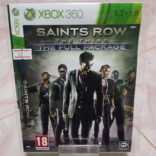 แผ่นเกมส์ เอ็กบ็อกซ์ Xbox 360 Saints Row The Third The Full Package