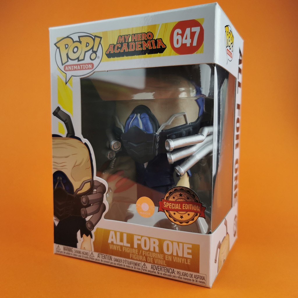all for one charged funko pop