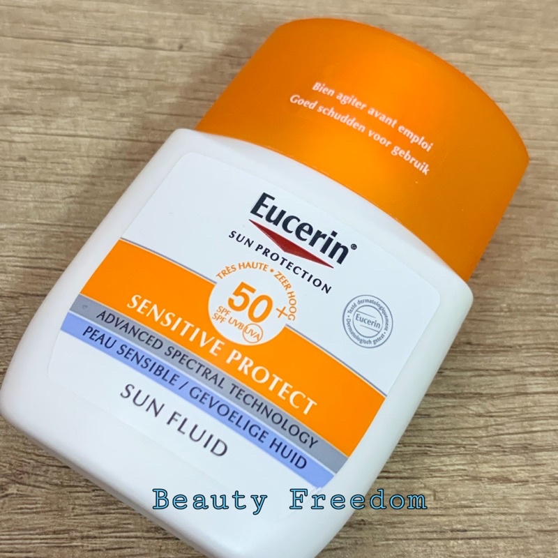 พร้อมส่ง Eucerin Sun Protection Sensitive Protect Fluid Mattifying Face