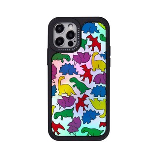 【Korean Phone Case Dparks】 Jurassic Parks Shining Effect Case for Compatible for iPhone SAMSUNG 12 Pro mini Max 11 pro max xs xr se2 NOTE20 S20 21 10 Couple case