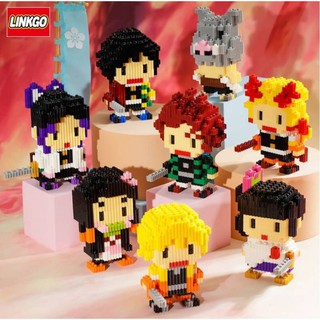 !!! lego kimetsu no yaiba ตัวต่อนาโน ดาบพิฆาตอสูร เนสึโกะ พร้อมส่งที่ไทยไม่ต้องรอ