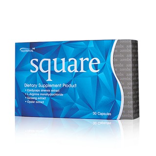 Square ตัวช่วยของผู้ชาย แท้100% ไม่กรีดกล่อง ผลิตภัณฑ์เสริมอาหารสำหรับสุภาพบุรษ