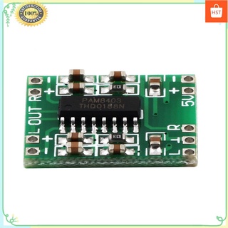 ⭐HTS⭐PAM8403 Ultra Miniature Digital Power Amplifier Board Class D 2channelsx3W