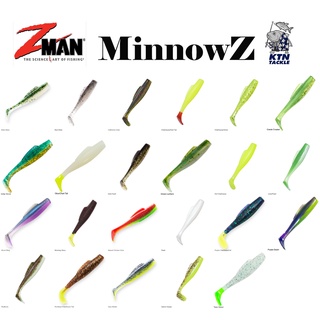 ปลายาง Zman รุ่น Minnow Z " ขนาด 3 นิ้ว ของพร้อม !!!