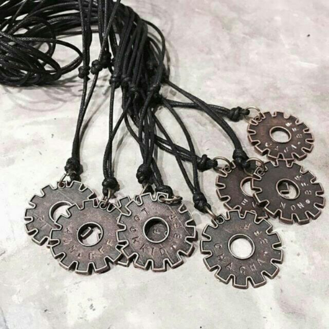 สร้อยคอ จี้เฟือง SOTUS สลักชื่อฟรี