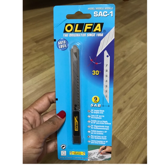 คัตเตอร์ OLFA รุ่น SAC-1 ลดล้างสต๊อค ของแท้