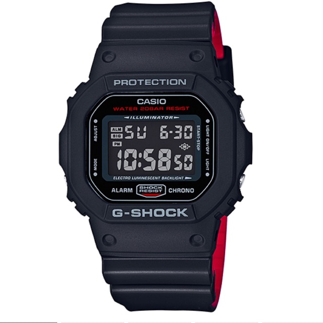 G-SHOCK DW-5600HR-1DR ประกันศูนย์ CMG