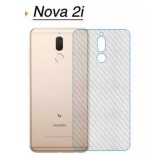 ฟิล์มคาร์บอนไฟเบอร์ลายเคฟล่า Huawei Nova 2i สำหรับติดกันรอยหลังเครื่อง