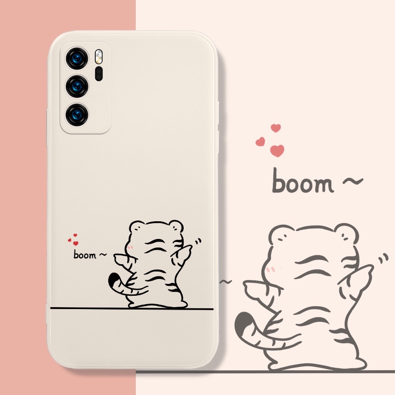 Dmy เคสซิลิโคนนิ่ม ลายน่ารัก สําหรับ huawei p30 pro P20 lite P10 plus P40 P50 mate 30 20 20X 10 40 nova 7 7se 7i 9se 8 8i 5T 4e 3 3i Y7A Y6P Y6 pro Y9 prime Honor 8X 10 กันกระแทก