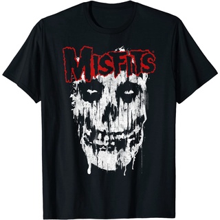 Misfits เสื้อยืด พิมพ์ลายวงดนตรี