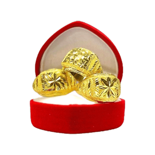 PRE.SALE A [PCGOLD] แหวนทอง 1 สลึง คละแบบ คละลาย เลือกลายไม่ได้ น้ำหนัก1สลึง ทองคำแท้96.5% มีใบรับประกัน