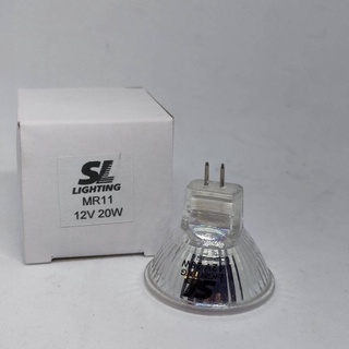 Halogen MR11 12V 20W Open GU4 SL จุดผ่านหม้อแปลง หรี่แสงได้