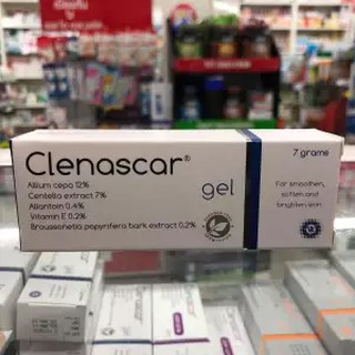 Clenascar GEL 7 g ลดรอยแผลเป็น บำรุงผิวหน้า ลดรอยดำ 1หลอด