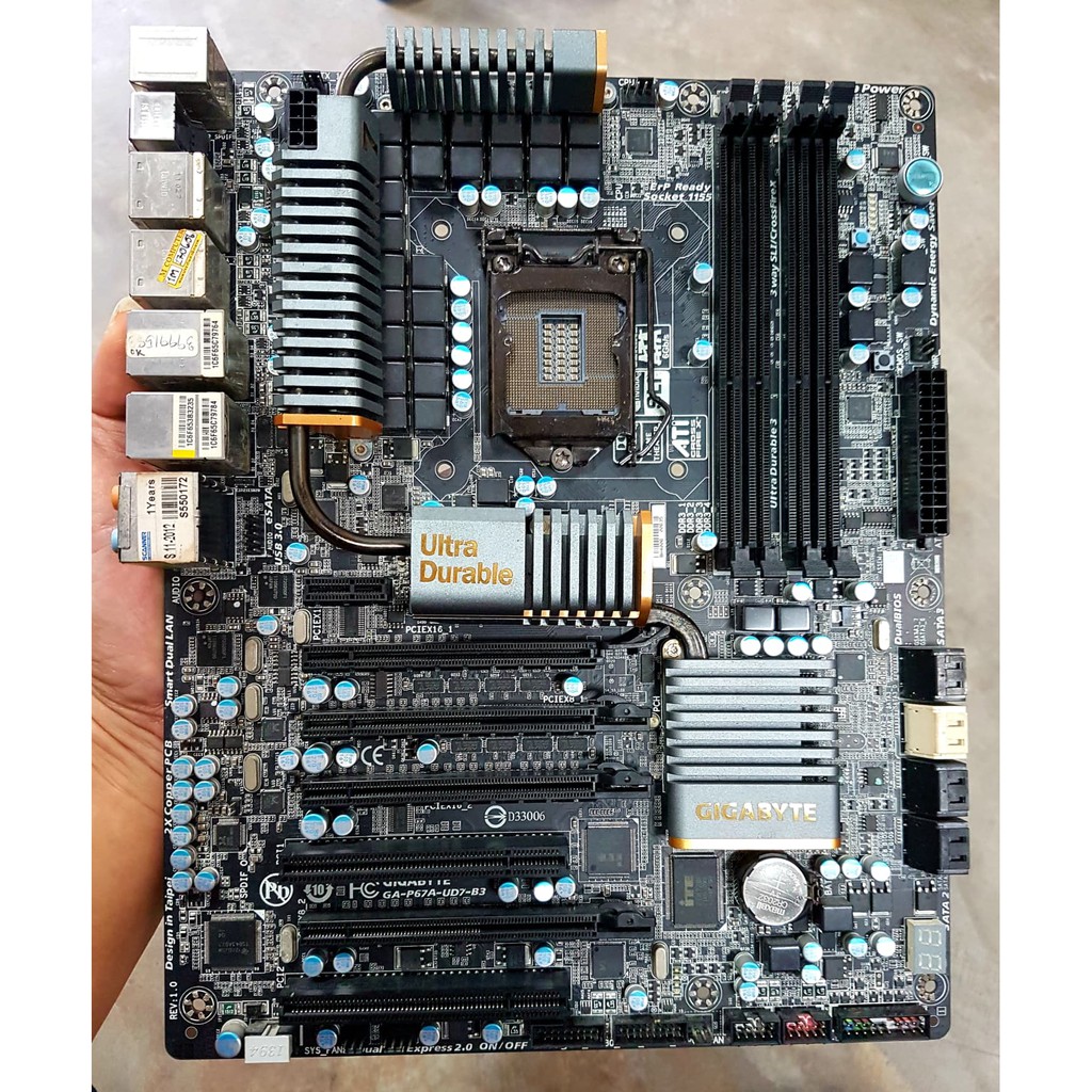 เมนบอร์ด mainboard 1155 Gigabyte GA-P67A-UD7-B3