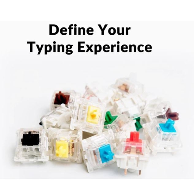 สวิตช์ Gateron 1 ชิ้นสําหรับคีย์บอร์ด K2 K4 K6 K8 Keychron (หน่วย)