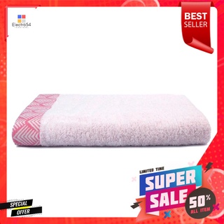 ผ้าขนหนู ROSE RIDGE 27x54 นิ้ว สีชมพูTOWEL ROSE RIDGE 27x54" PINK