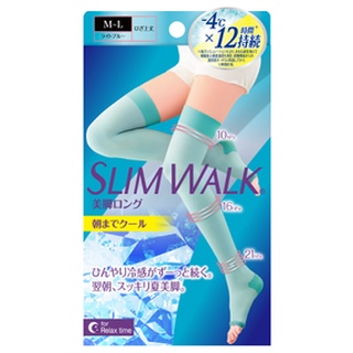 SLIM WALK ขาสวยยาวเย็นถึงเช้า / Leggings / PIP / สำหรับพักผ่อน / ถุงเท้าดัน / ส่งตรงจากญี่ปุ่น